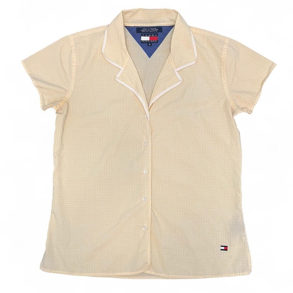 Tommy Hilfiger Women’s Short Sleeve Button Up Shirt